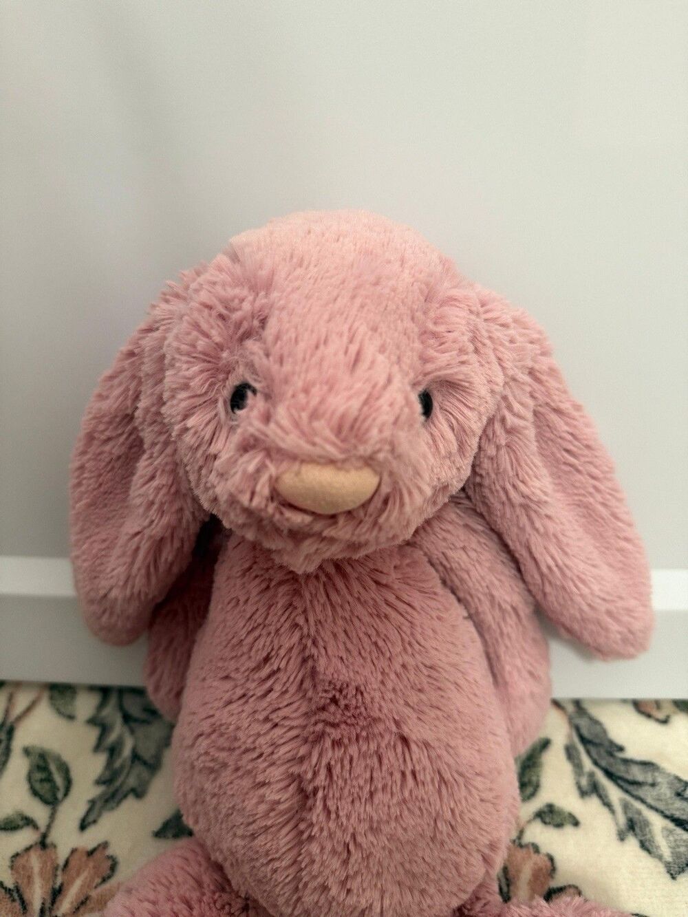 Jellycat Bashful Pink Bunny Tulip Plush Retired Rare HTF Authentic